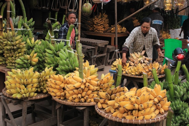 Banana at the Mandalay Market