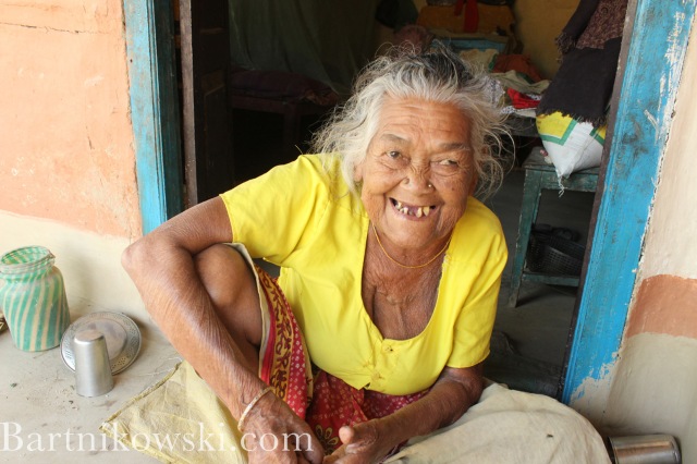 Grandma in Inawura, Nepal