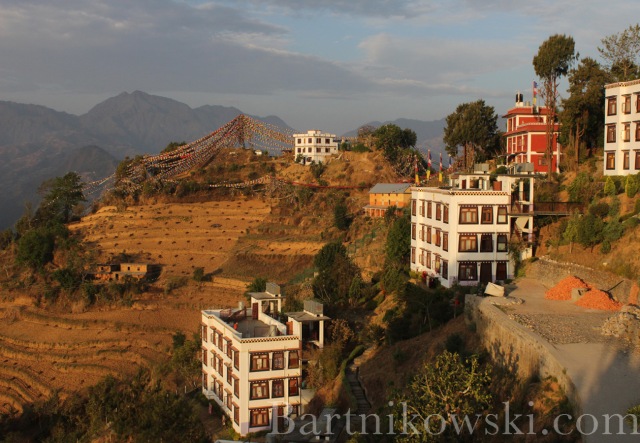 Namobuddha Monastery in the morning